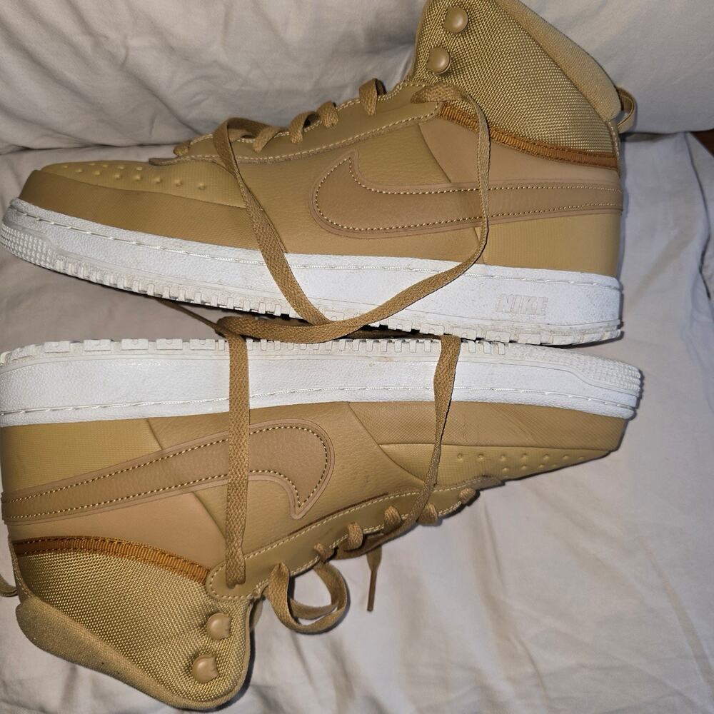 Nike Court Vision Winter Sneakers 'Elemental Gold' High Top Men's Size 11 shoes - Picture 5 of 10